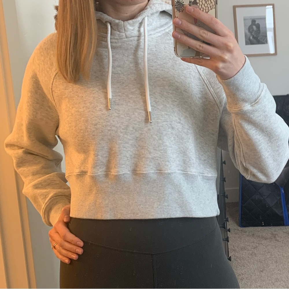 Abercrombie & Fitch Soft AF cropped hoodie